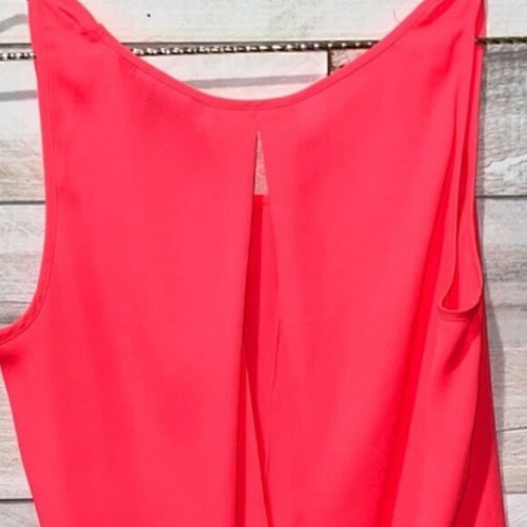 Express Open Back Tank Top Hot Pink - Picture 6 of 9